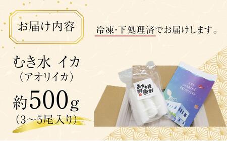 イカ いか 刺身 約 500g 冷凍 アオリイカ 水イカ 約 500g 甘い イカの王様 イカ 香川 イカ さぬき市 イカ 天ぷら イカ 炒めもの イカ フライ イカ  刺身 イカ 煮物 イカ 定番 