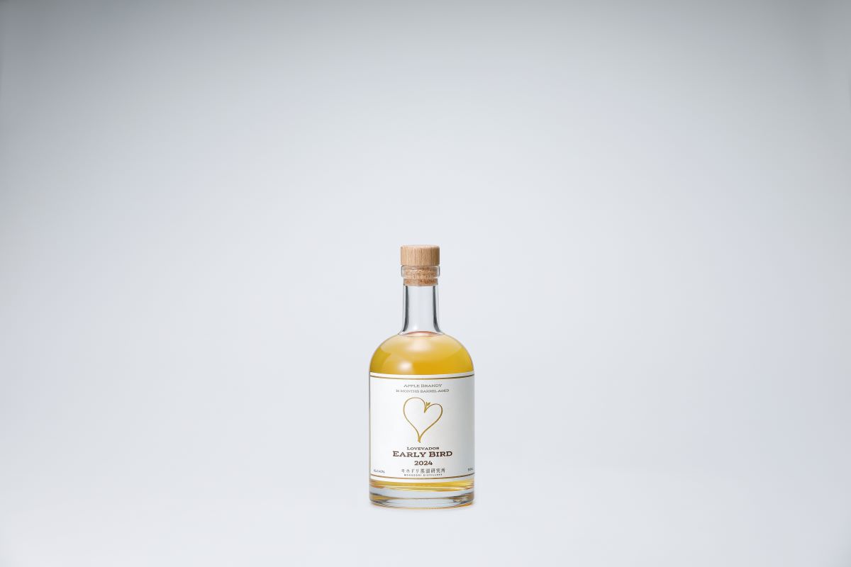 アップル ブランデー LOVEVADOS EARLYBIRD 2024 (500ml) 【青森りんご 100％ ラブヴァドス クラフトブランデー アーリーバード  洋酒 ブランデー 】数量限定 限定生
