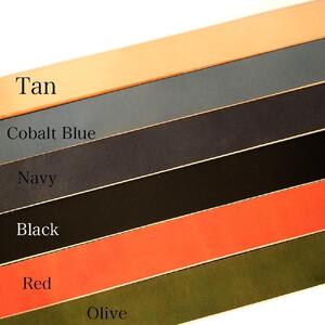 天神ワークス/レザーベルトBE302/COBALT BLUE 〈30インチ〉