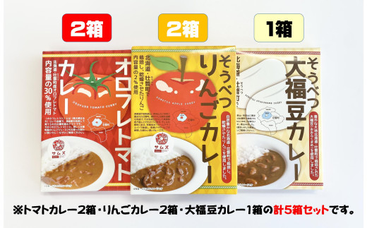 ≪ご当地レトルトカレー≫3種セット　計5箱 SBTA044
