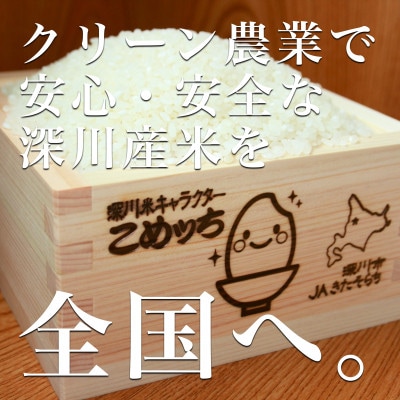 【令和6年産】北海道深川産ななつぼし5kg(普通精米)