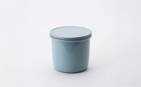 TOKONAME CROCK・3.8L・BLUE 甕 陶器 保存容器 蓋付き かめ 調味料 味噌 漬物 梅干し 発酵 匂い移りしにくい 色移りしにくい 仕込み容器 漬物容器 味噌作り 梅漬け 常滑焼 