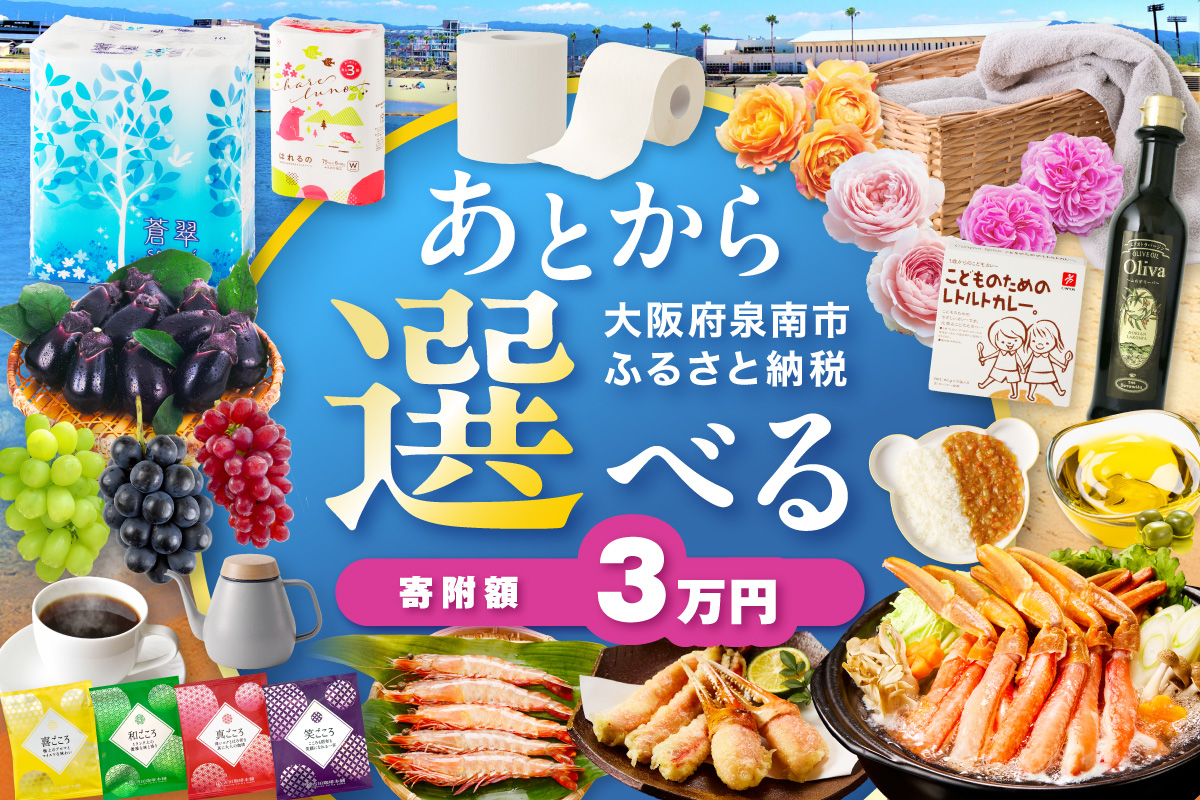 あとからセレクト【ふるさとギフト】3万円【119C-001】