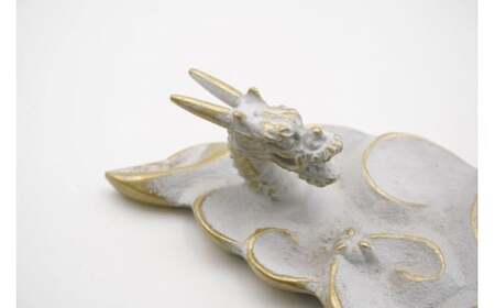 【高岡銅器】香皿UNRYUU　白金