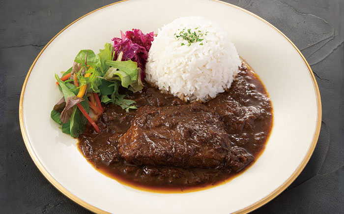 テレビで紹介されたランドール【Eセット】【特撰カレー】＆長崎和牛・諫美豚の煮込みハンバーグセット [AHBW009]