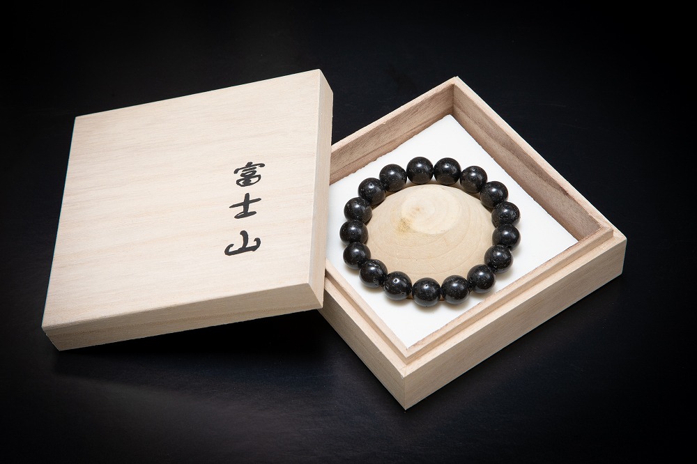 富士山溶岩ブレスレット 小