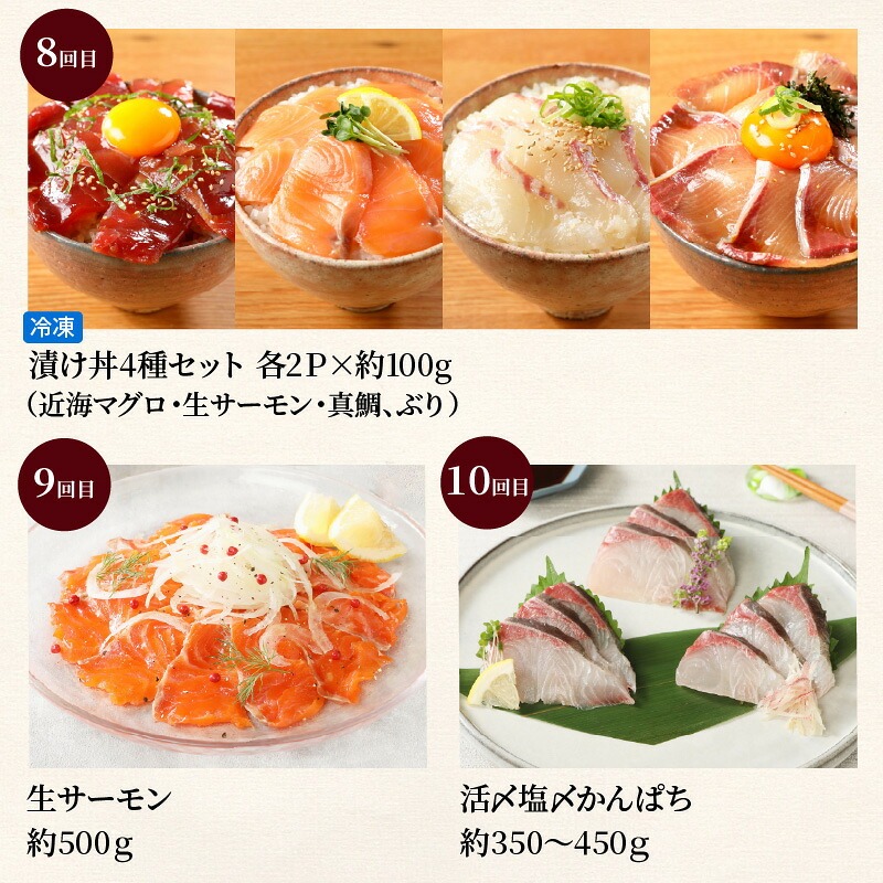 【お楽しみ定期便】延岡産活〆鮮魚の豪華お刺身（12ヶ月定期便）N019-YG0191