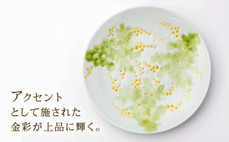 砥部焼 東窯 6寸パン皿 1点 ミモザ 食器 皿 お皿 プレート BJAK005