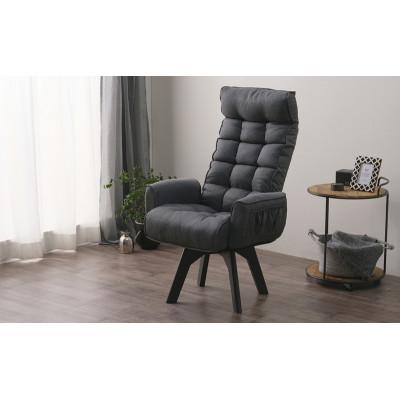 ふるさと納税 大河原町 回転ファブリックチェア ハイバック FACN-KHB アッシュ  一人掛け [53753189] |  | 02