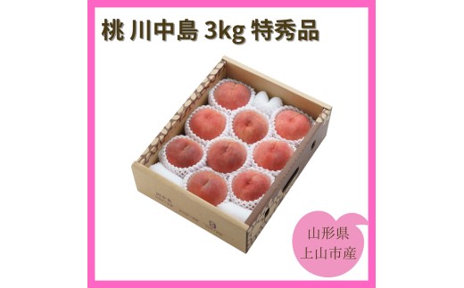 桃（川中島）３ｋｇ　特秀品　0055-2606