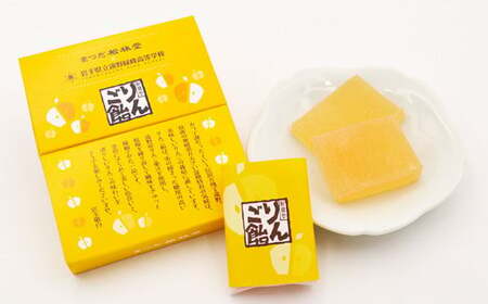 遠野銘菓 りんご飴 16個【まつだ松林堂】/ りんご リンゴ 林檎 飴 あめ 果汁 献上 贈答 手土産 和菓子 個包装 岩手 遠野 緑峰高校 高校生 企画