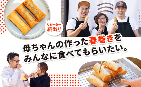 リピーター続出!!金澤春巻き いつもの パリパリの皮が自慢の母ちゃん春巻き。冷めてもうまい お弁当に ビールのおつまみにも。＜最短2営業日以内発送・着日指定 可能＞【年末配送 おせち 春巻き はるまき