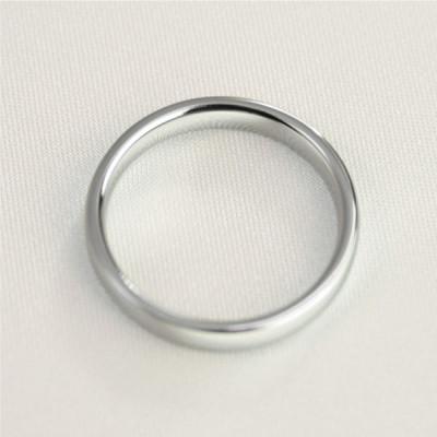 ふるさと納税 弥彦村 純チタン甲丸リング(幅2.5mm)8号 |  | 03