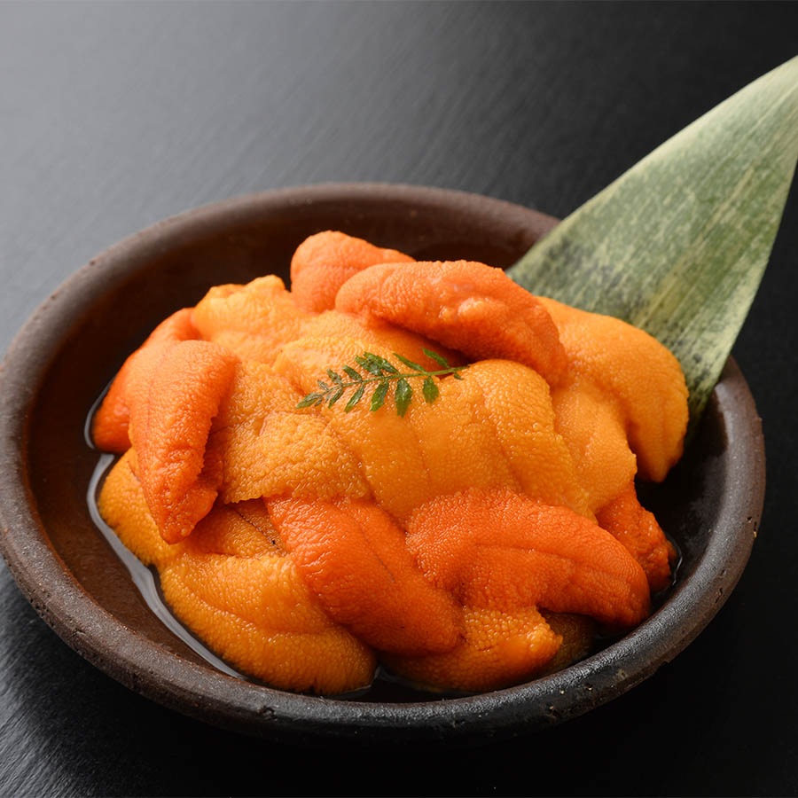 ＜弘成＞「塩水生うに」（エゾバフンうにorムラサキうに）マグカップ入60g
