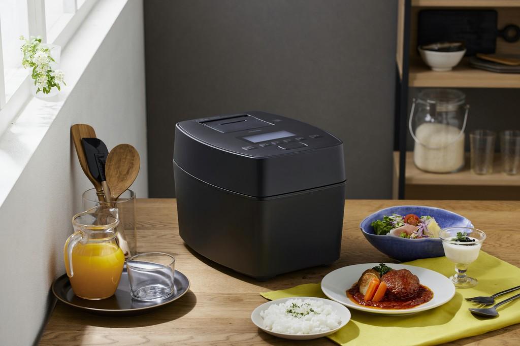 炊飯器 5.5合 アイリスオーヤマ 圧力IH RC-PGA50 ブラック ごはん ご飯 米 お米 こめ 5合 圧力ih 圧力IH炊飯器 炊飯ジャー 銘柄炊き 自動調理 粒立ち ツヤ もっちり 甘み 粘り 旨み 一人暮らし 家族 時短 保温 早炊き 省エネ 炊飯 キッチン家電