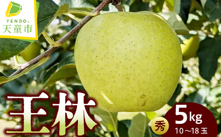 りんご ( 王林 ) 約 5kg フルーツ 果物 山形 08-05-022