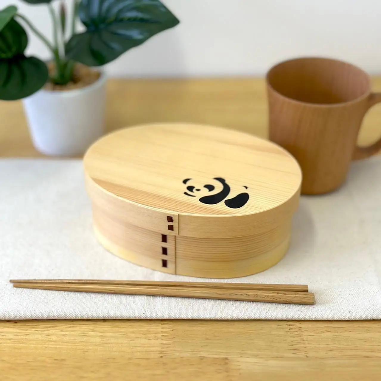 紀州漆器 曲げわっぱ 弁当箱 一段 わっぱんだ 伝統工芸［YS157］