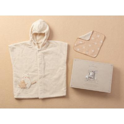 ふるさと納税 横浜市 バスポンチョ&amp;ハンカチ　ギフトボックス付き TAK122