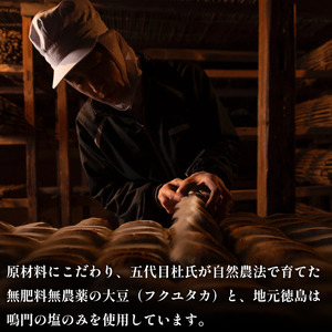 【二十年ものねさし味噌　悠(はるか)】 生味噌 1個 25g ねさし味噌 豆味噌 五代目杜氏 自然生え製法 伝統製法 ヴィンテージ 国産 大豆 阿波 和紙 徳島県産 木箱 贈答 特産 三浦醸造所 阿波