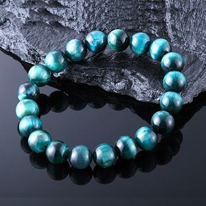 マリンブルータイガーアイブレスレット【配送不可地域：沖縄県】【1568449】