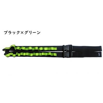 ふるさと納税 羽咋市 【ブラック×グリーン】oxtos デイジーチェーン ハンギングベルト38(1本)