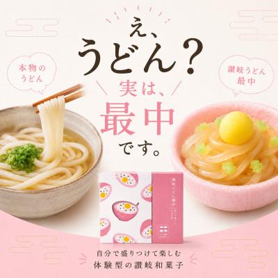 ふるさと納税 高松市 讃岐うどん最中(4個入り)