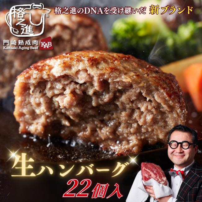 ＼レビューキャンペーン開催中！！／格之進 肉おじさん 生 ハンバーグ 22個 ふるさと納税 ハンバーグ あはハンバーグ ふるさと納税 牛肉 豚肉 小分け 人気 惣菜 簡単調理 おかず お弁当 ランキング 岩手県 一関市