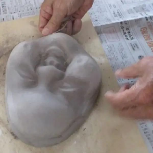石見神楽面　男鬼