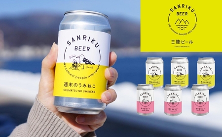 クラフトビール 【おすすめ2種】 350ml×6本 飲み比べセット 地ビール 缶ビール クラフトビール