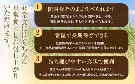 5年保存！ 備蓄おにぎり （コーン醤油） 10個 （100g×10個） 計1kg おにぎり ご飯 ごはん コーン 醤油 しょう油 5年 非常備蓄食料 非常食 防災 保存食 備蓄 長期保存 非常用 ロー