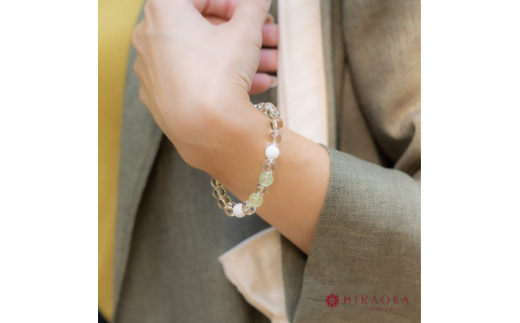 あらゆる悩みから自由になるための総合運パワーストーンブレスレット(開運02)･8mm玉 (18.4cm)