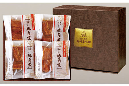 【豚の角煮】 角煮 二段仕込み 4入 惣菜 E23