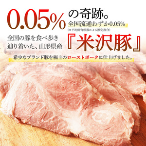 【 米沢豚 】 ローストポーク ブロック 400g 200g×2 豚肉