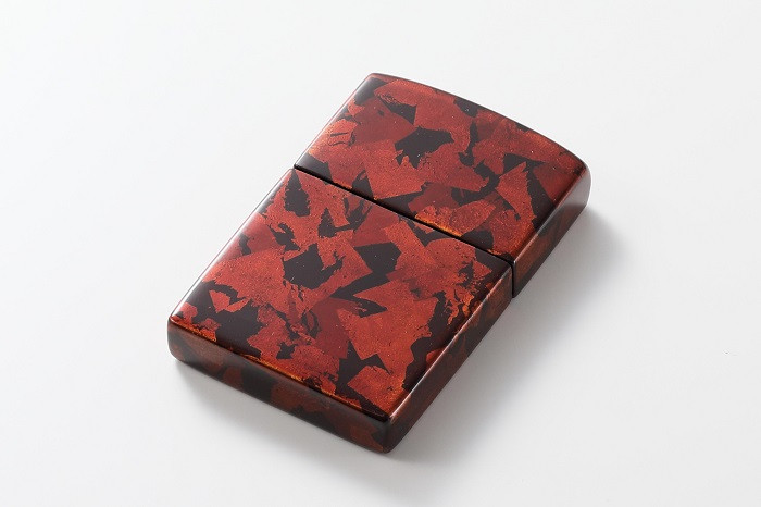 
川連漆器　琥珀塗カードケース[O6301]
