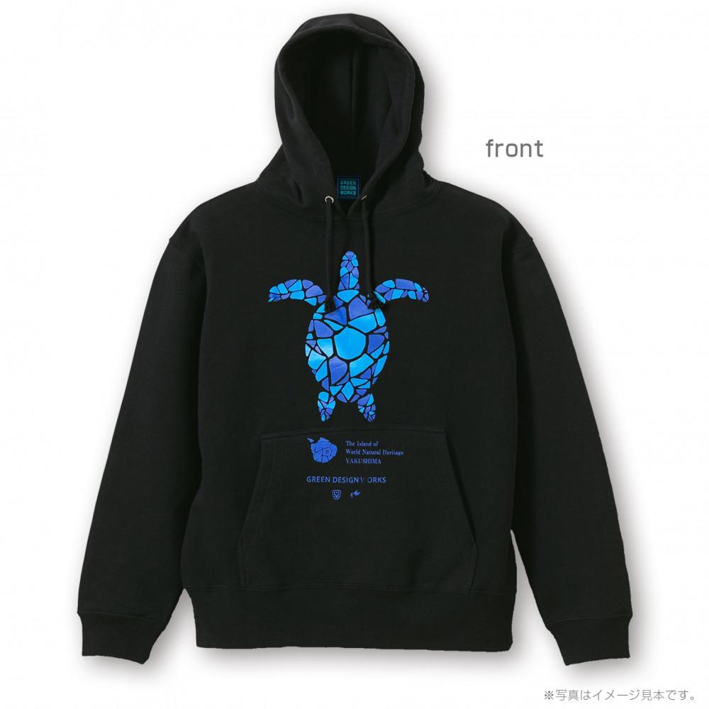 【ふるさと納税】屋久島ガーディアンズ（ウミガメ）パーカー【サイズ選択可能】 | 衣料 ファッション トップス 人気 おすすめ