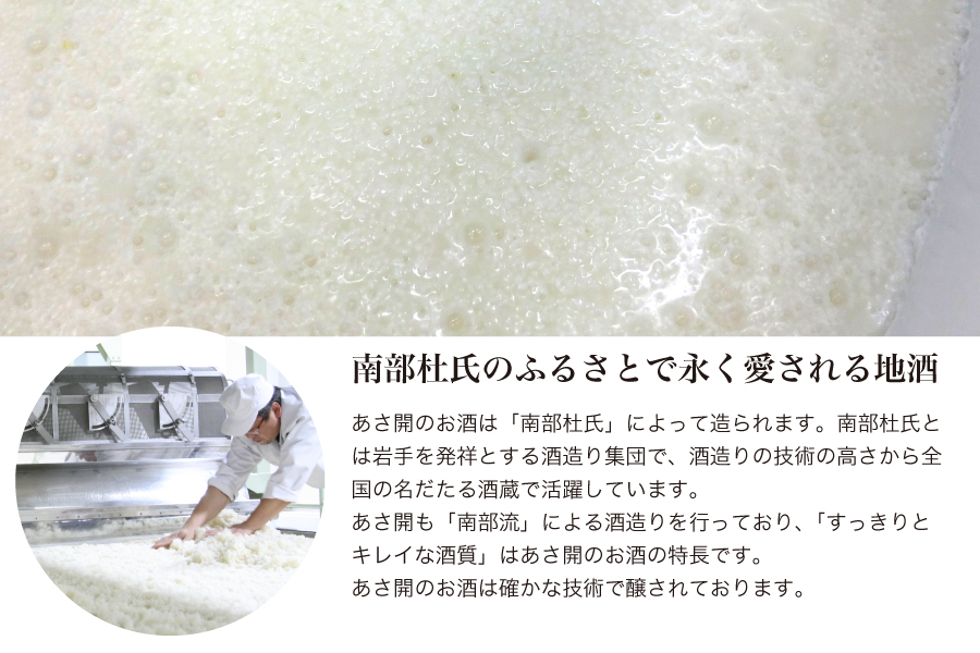 日本酒 定期便 6か月 あさ開 おまかせ 300ml × 1本 飲み比べ お酒 酒 アルコール 瓶 地酒 晩酌 純米 純米酒 純米吟醸 純米大吟醸 吟醸酒 本醸造酒 甘口 辛口 定番 季節限定 岩手 