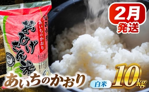【2月発送】あいちのかおり 白米 10kg 米 お米 10kg 10キロ 白米 精米 新米 コメ ご飯 ごはん 愛知県産 国産 県産米 国産米 あいちのかおり 発送 時期 選べる 産地直送 30000円 3万円 令和7年 愛西市 / 脇野コンバイン [AECP002-5]