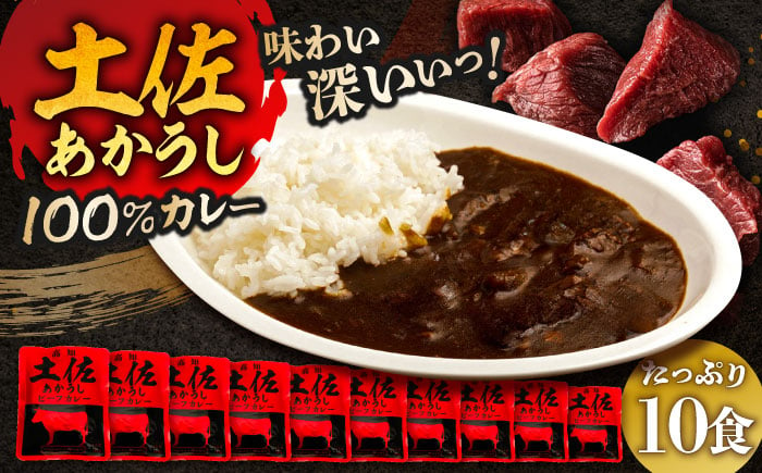 
高知土佐あかうしビーフカレー 10食セット レトルト カレー あか牛 土佐あかうし 牛肉 牛カレー 保存食 常備 人気 おすすめ 高知市 【株式会社 四国健商】 [ATAF053]
