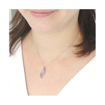 ふるさと納税 韮崎市 ハワイアンネックレス プラチナ PT900 リーフモチーフ 手彫り彫刻 花 葉 波【f117-pt】 |  | 02