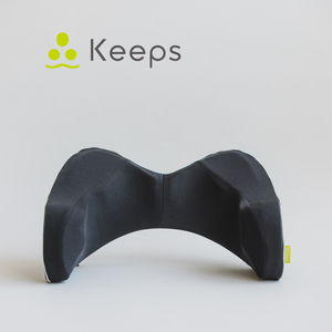 西川 nishikawa Keeps キープス ランバー クッション ブラック 【P376W】 クッション