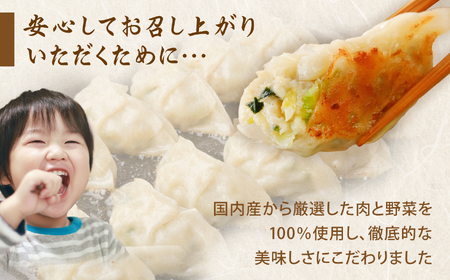 こだわり本格生餃子50個 定期3回(合計150個)