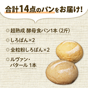 【自家培養酵母で焼く】 パンの詰め合わせ 14点セット パン 惣菜パン 冷凍パン 京都