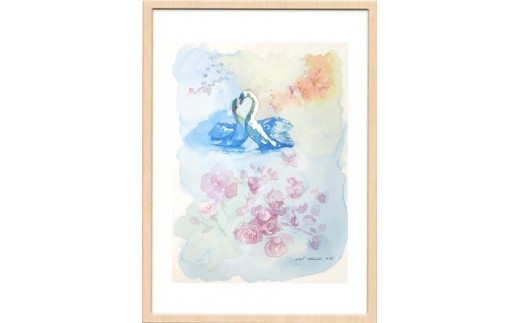 
                  水彩画作品　No,478
                