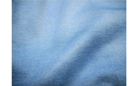 メンブラーナ動体裁断ニットジャケット（サックス）　サイズS/M/L/XL サイズM