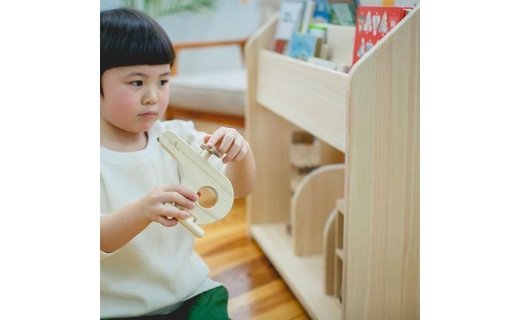桧の家具　アイコニー　絵本棚 IKONIH　Book Shelf