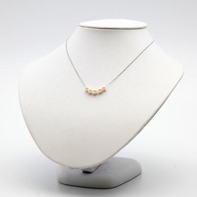 ふるさと納税 長崎市 あこや真珠(5.5-6mm珠、5粒)スルーペンダント/K18WG |  | 01