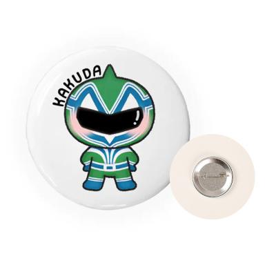 ふるさと納税 角田市 オリジナル缶バッチ(カクーダQ)直径4.5cmスチール製 |  | 02