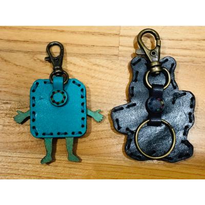 ふるさと納税 呉市 呉氏&ヤブ　レザーキーホルダーセット |  | 01