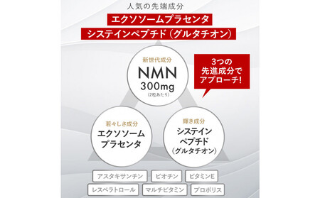 ハルクファクター タイムリリース NMN サプリ 62粒 高純度100％ 日本製 9300mg マルチビタミン12種 レスベラトロール 植物性カプセル 栄養機能食品