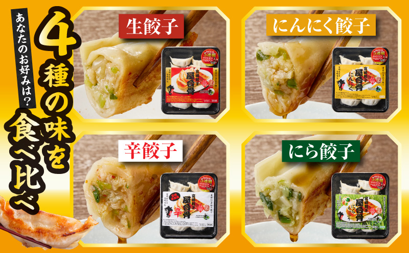 市場で製造直売の餃子! 8パックセット